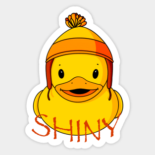 Shiny Rubber Duck Sticker